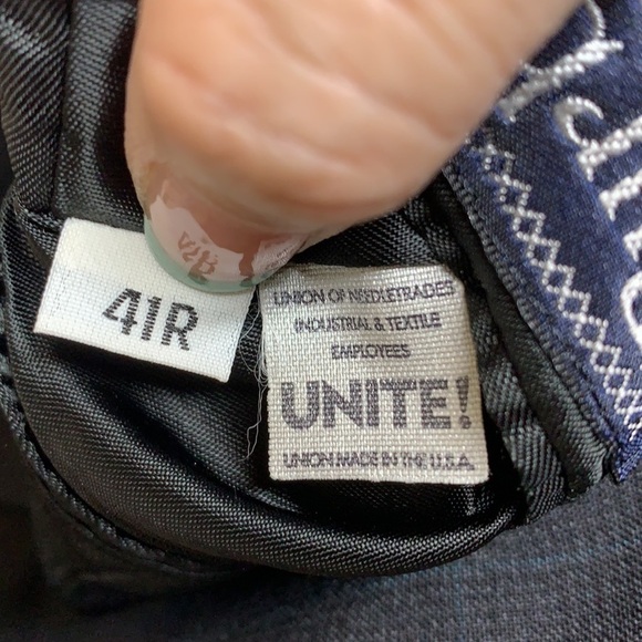 Vintage Burberry suit coat jacket 41R - Picture 12 of 12